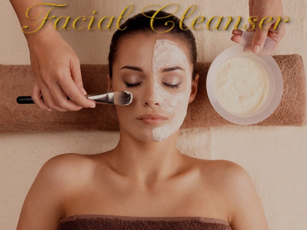 Beautyfinds facial mask promo lady